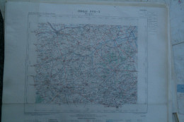 59-BERGUES- CARTE GEOGRAPHIQUE 1889-BAILLEUL-POPERINGHE-WOESTEN-HONDSCHOOTE-WORMHOUDT-STEENVOORDE-CAESTRE-WYLDER-ARNEKE - Landkarten