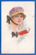 Fantaisie; Frau; Künstlerkarte Usabal; 1938 - Usabal