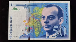 Billet De 50 Francs "St Exupery" 1993 - 50 F 1992-1999 ''St Exupéry''