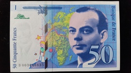 Billet De 50 Francs "St Exupery" 1992 - 50 F 1992-1999 ''St Exupéry''