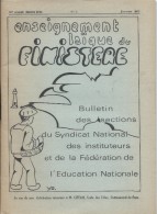 Bulletin Des Sections Du Syndicat National Des Instituteurs/Enseignement Laïque Du Finistére/Faou/Morlaix/1966    CAH111 - Other