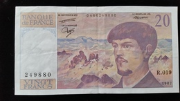 Billet De 20 Francs "Debussy" 1987. R.019 - 20 F 1980-1997 ''Debussy''