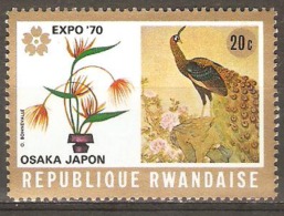 Rwanda 1970 361 Expo 70 Unmounted Mint - 1970 – Osaka (Japan)