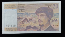 Billet De 20 Francs "Debussy" 1992. H.036 - 20 F 1980-1997 ''Debussy''