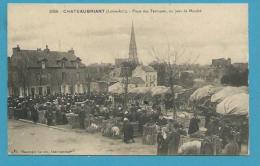 CPA 258 - Marché Aux Bestiaux Cochons Places Des Terrasses Jour De Marché CHÂTEAUBRIANT 44 - Châteaubriant