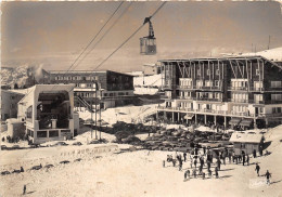 38-CHAMBROUSSE- DEPART DU TELEPHERIQUE, VERS LA CÔTE 2300, LA PLACE ALBERT PIETRI ET LA RESIDENCE - Chamrousse