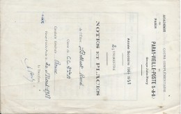 Carnet Scolaire/Académie De Paris/Paray-Vieille-Poste/S & O/ Notes Et Places/ René Bossuet/1938 CAH131 - Diploma & School Reports