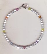 5-Bracciale Moda Con Perline E Cristalli Colorati - Armbanden