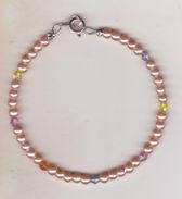 7-Bracciale Moda Con Perline E Cristalli Colorati - Bracelets