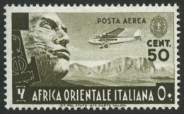 N°2 50c Brun - TB - Italiaans Oost-Afrika