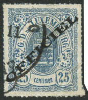 N°6 25c Bleu - TB - Service