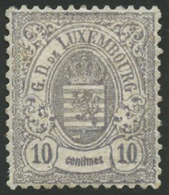 N°30 10c Gris, Marges étroites, 1 Dent Courte - B - Andere & Zonder Classificatie