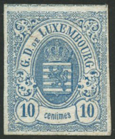 N°6 10c Bleu-clair, ND Voisin En Haut - TB - Autres & Non Classés