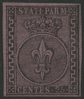 N°4 25c Violet NSG - TB - Naples