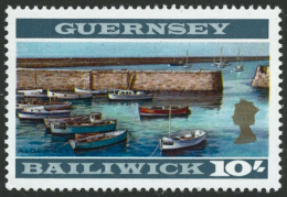 N°17a 10s Dentelé 13 - TB - Guernsey