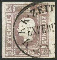 N°6 1,05 Violet Et Gris - TB - Dagbladen