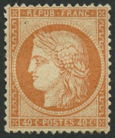 N°38b 40c Orange Terne, Quasi SC Fraicheur Postale - TB - Autres & Non Classés