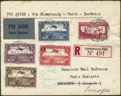 N°5+ Luxembourg PA 2/5  Combinaison Rare Et Intéressante - TB - Autres & Non Classés