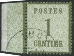 N°1 1c Vert-bronze - TB - Autres & Non Classés