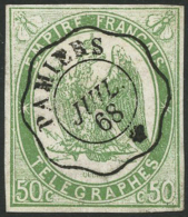 N°2 50c Vert - TB - Telegraaf-en Telefoonzegels