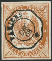 N°3 1F Orange - TB - Telegraaf-en Telefoonzegels