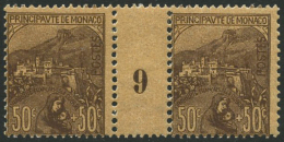 N°31 50c + 50c Orphelin, Paire Mill 9 - TB - Autres & Non Classés