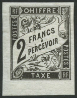 N°13 2F Noir - TB - Strafportzegels