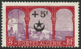 N°70a + 5F Sur 5F Rouge Et Violet, Alcérie Signé Brun - TB - Autres & Non Classés