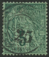 N°8 25 Sur 5c Vert, Càd N'Djole Gabon-Congo, RARE - TB - Autres & Non Classés