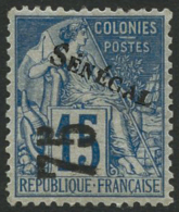 N°6 75 Sur 15c Bleu Infime Trace De Charnière - TB - Andere & Zonder Classificatie