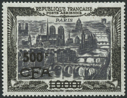 N°51 500F Sur 1000F PARIS - TB - Poste Aérienne