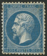 N°22 20c Bleu, Centrage Luxe - TB - Autres & Non Classés