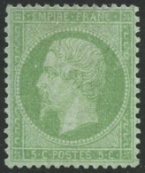 N°20 5c Vert -jaune S/verdâtre, Cérès N°20c - TB - Autres & Non Classés