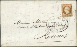 N°16 40c Orange S/lettre, Roulette D'étoile Touché En Bas, Bel Aspect (cote Cérès) - TB - Other & Unclassified
