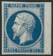 N°10c 25c Bleu, Réimp - TB - Autres & Non Classés