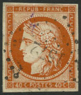 N°5a 40c Orange Vif - TB - 1849-1850 Ceres