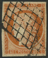 N°5 40c Orange - B - 1849-1850 Ceres