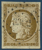 N°1 10c Bistre - TB - 1849-1850 Cérès