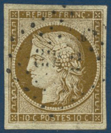 N°1 10c Bistre - TB - 1849-1850 Ceres