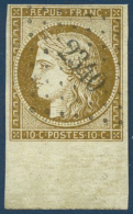 N°1 10c Bistre, BDF Obl PC 2340 (Orléans) - TB - 1849-1850 Ceres