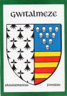 29   Blason De PLOUDALMÉZEAU - GWITALMEZE CPM Limité A 1000 Exemplaires Numérotés Réalisation Pierre Le Bihan - Ploudalmézeau