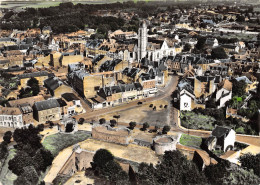 80-PERONNE- VUE DU CIEL, LE CHÂTEAU - Peronne