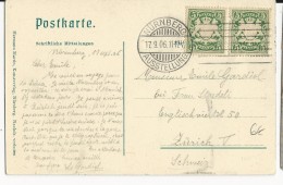 BAYERN - 1906 - NÜRNBERG AUSSTELLUNG EXPOSITION - CARTE Avec OBLITERATION EXPO - Lettres