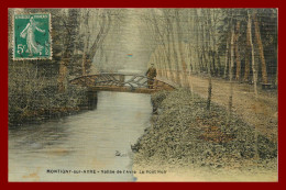 Montigny Sur Avre - Vallée De L'avre Le Pont Noir   (scan Recto Et Verso ) - Montigny-sur-Avre