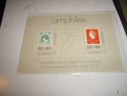 PAYS BAS   Bloc  AMPHILEX 1977   Stamp - Abarten Und Kuriositäten