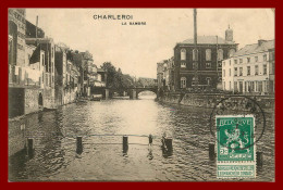 Belgique Charleroi  - La Sambre    (scan Recto Et Verso ) - Charleroi