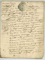 ANGERS 1723 Contrat De Mariage Chevalier Pierre MENAGE Et Francoise PASQUERAYE Anjou 27 Pp. - Manuscrits