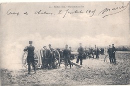 MILITARIA  écoles à Feu Ouverture Du Feu  - TTB - Manoeuvres