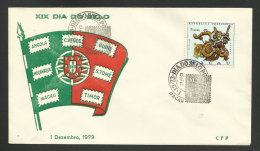 Macao Portugal Cachet Commémoratif Journée Du Timbre 1973 Macau Event Postmark Stamp Day - Cartas & Documentos