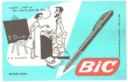 Buvard Ancien Bic Mais..est-ce La Vrai Pointe Bic - B